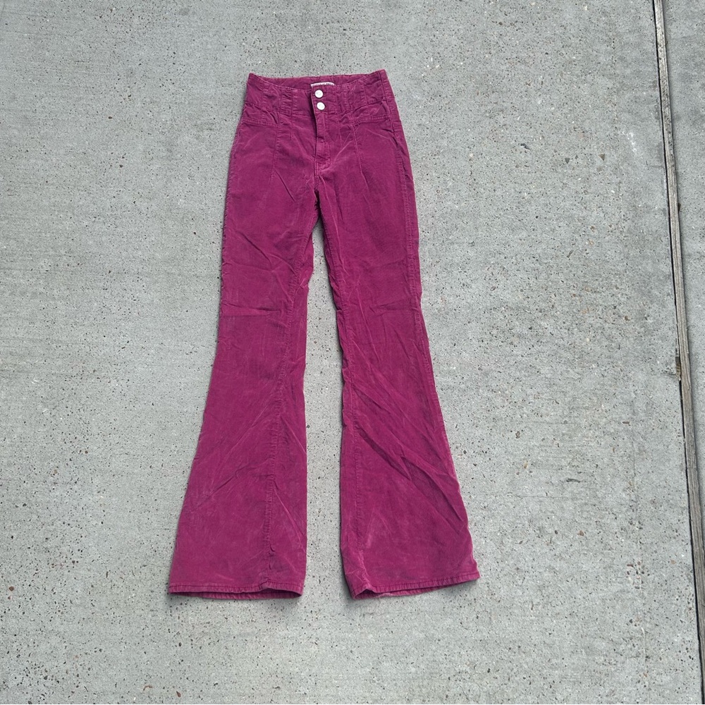 Size 27 Free People Corduroy Bell Bottoms